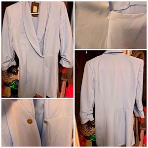 🦋 BRAND NEW Baby Blue Blazer Dress/Short 💙
